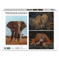 Ambassador - Photographers Collection: 3 x 1000 Piece Puzzle Bundle - Elephant, Lioness and Orangutan