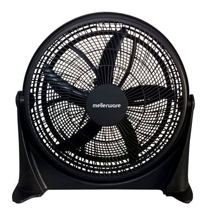 Mellerware Fan Floor 5 Blade 50Cm 120W Air Black Locally 35980