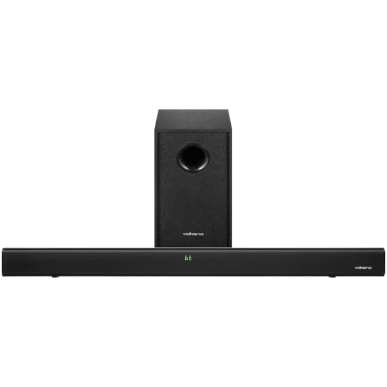 Volkano Cascade 50w Soundbar + Wired Subwoofer – Black VK-3900-2.1