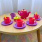 Greenbean - Pretend & Play Tea Set - Pastel - 18pcs