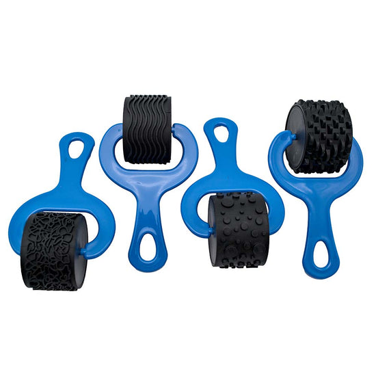 Anthony Peters - Paint & Dough Pattern Rollers - Set 1 - 4pcs