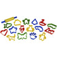 Greenbean - Large Cookie Cutter & Rolling Pin Set - 17pcs