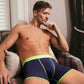 Swole Panda Bamboo Man Boxers Navy / Green Band