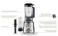 Kenwood High Power Blender with Smoothie Bottle S/Steel 1500W BLM91.640SS