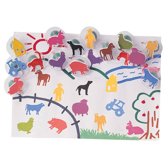 EDX Education - Paint Stamp Farm 14pc