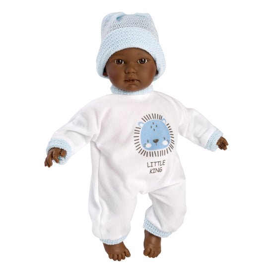 Llorens - Baby Boy Doll: Mulato - 30cm (Mechanism Optional)