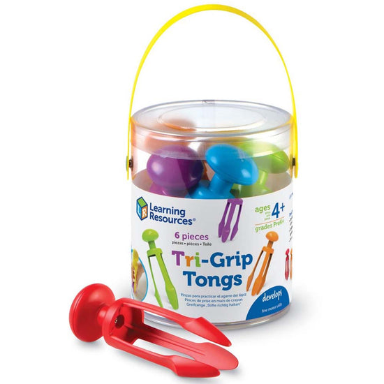 Learning Resources  - Tri - Grip Tongs