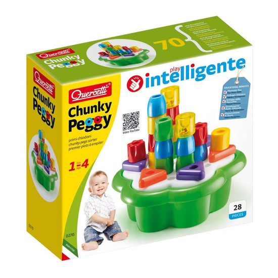Quercetti - Chunky Peggy Shape Sorter