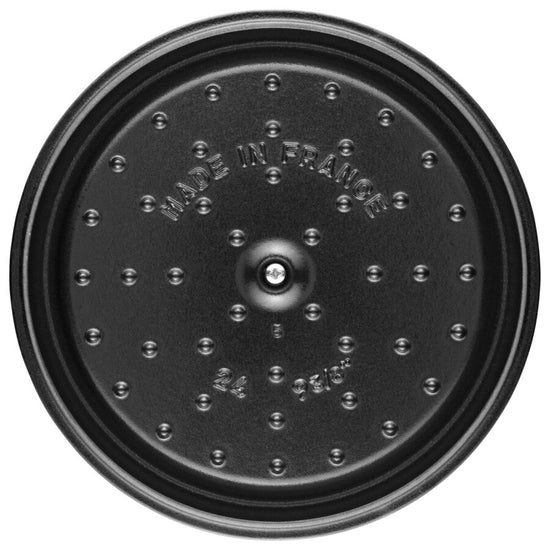 Staub Round Cast Iron Casserole 28cm Cherry STB1102406