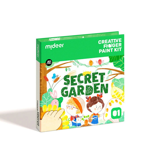 Mideer - Creative Finger Paint Kit - Secret Garden
