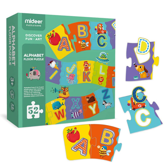Mideer - Floor Puzzle - Alphabet - 26pcs