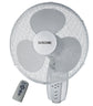 Goldair 40cm Wall Mount Fan With Remote White GWFR-160