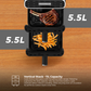 Riva 11L Level Up Vertical Digital Air Fryer RVAF006
