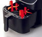 Kenwood Air Fryer kHealthy Fry 7L Black HFP80.000BK