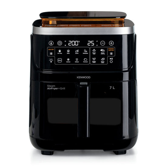 Kenwood - 7L Air Fryer & Steamer 3-in-1 With Window HFS92.000BK