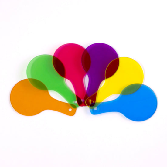EDX Education - Colour Paddle - 6 Colours - 6pcs