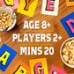 Big Potato Games - Pounce - The Fast and Furious Letter Card Game - 2+ Players