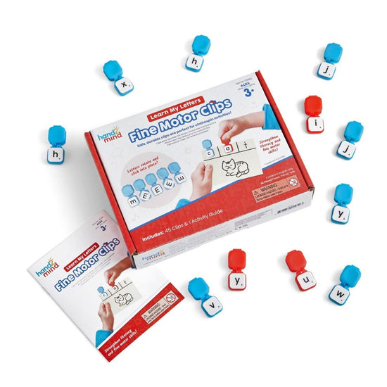 Greenbean - Learn My Letters Fine Motor Clips