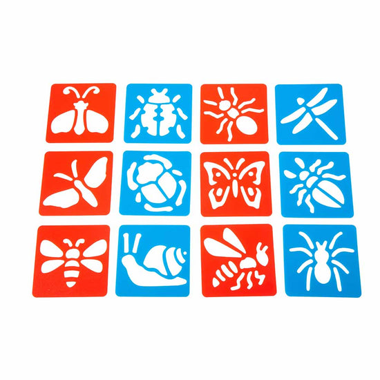 Anthony Peters - Creepy Crawlies Stencils: 12 Pieces