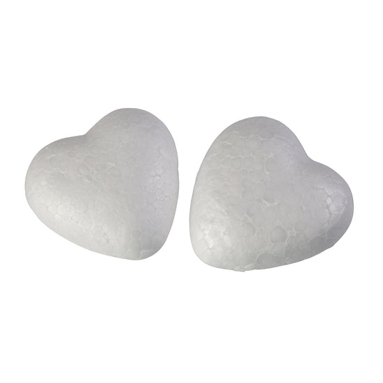 Anthony Peters - Polystyrene Shapes - 50mm Hearts - 10pcs