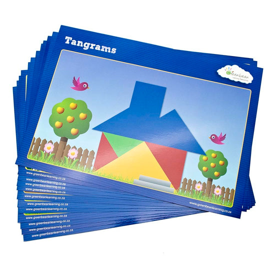 Greenbean - Activity Cards Tangram Set 1