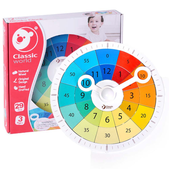 Classic World - Blocks Clock