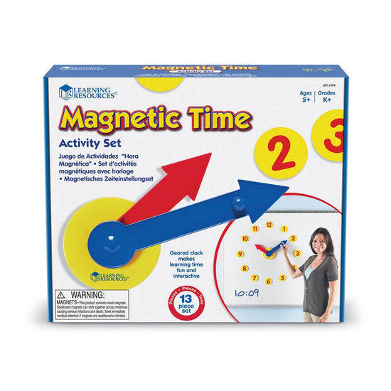 Learning Resources  - Magnetic Time Activity Set