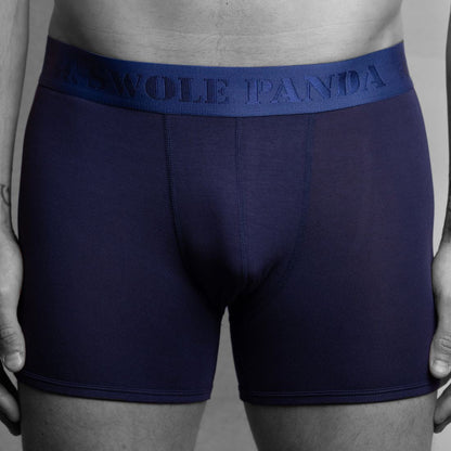 Swole Panda Bamboo Man Boxers Navy