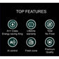 Haier 330l Black Combi Fridge HRF-425VCFRMBL