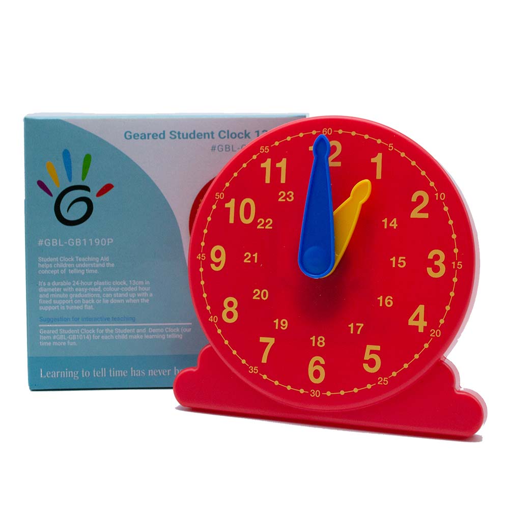 Greenbean Mathematics - CLOCK Student Greenbean Retail Box – Zar World
