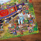 Gibsons - Canal Boat Blooms - 1000 Piece Jigsaw Puzzle