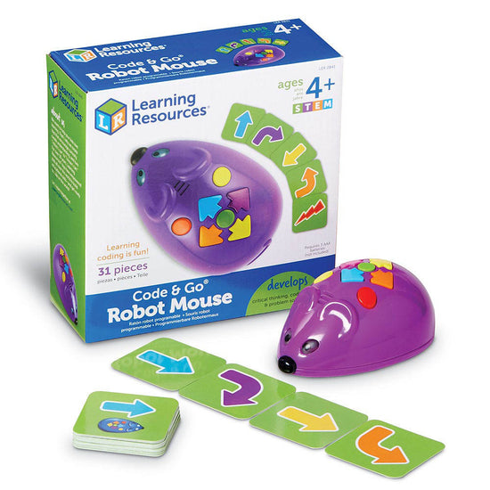 Learning Resources  - Code & Goﾂｮ Robot Mouse & Cards - Extra