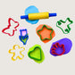 Greenbean - Large Cookie Cutter & Rolling Pin Set - 17pcs