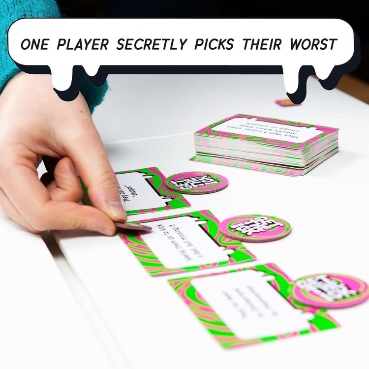 Big Potato Games - Get the Ick: A Cringe-Inducing Party Game for Adults, 2-8 Players
