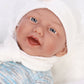 Baby Doll with Vinyl Body, 12 Sounds, Clothing & Accessories - 40cm