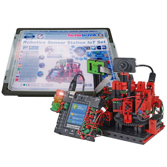 fischertechnik Education - Robotics Sensor Station IoT Set (incl. TXT Control
