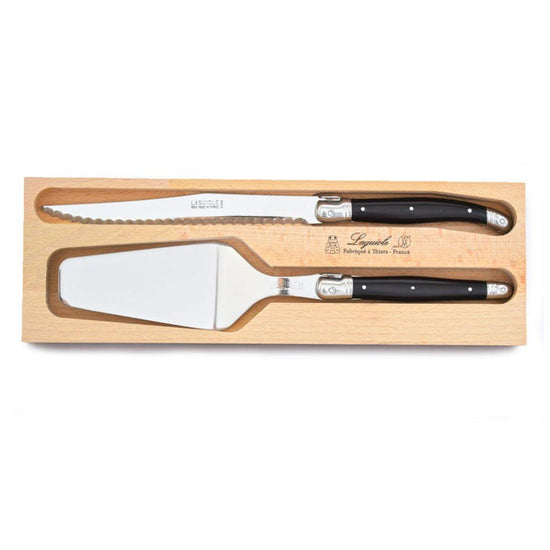 Andre Verdier Cake Server & Knife Set Black 50221