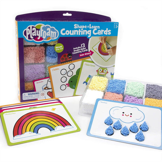 Educational Insights - Playfoamﾂｮ Shape & Learn Counting Cards