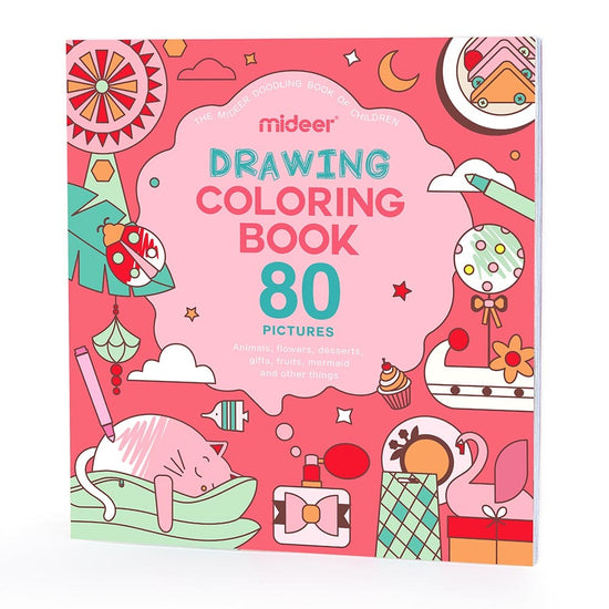 Mideer - Colouring book - Pink Bubble Party