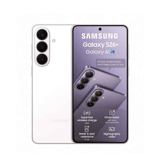 SAMSUNG GALAXY S26+ - 256GB - WHITE SM-S947BZWIAFA