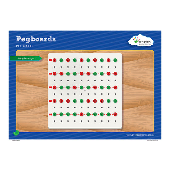 EDX Education - Activity Cards Pegboard 18 Activities