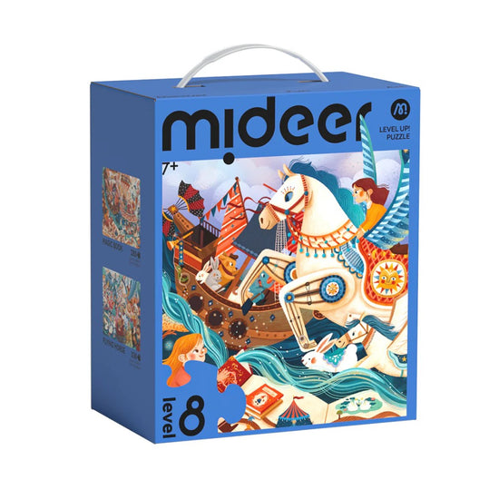 Mideer - 2-in-1 Level Up Puzzle: Level 8 Fairy Tale Land