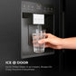 Haier 573l Black Side By Side Fridge HRF-768VNWIGBL