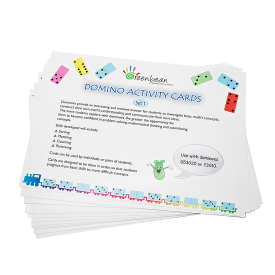 Greenbean - Activity Cards Dominoes Set 1