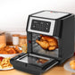 Milex 12L Air Fryer Oven With Rotisserie MAO004