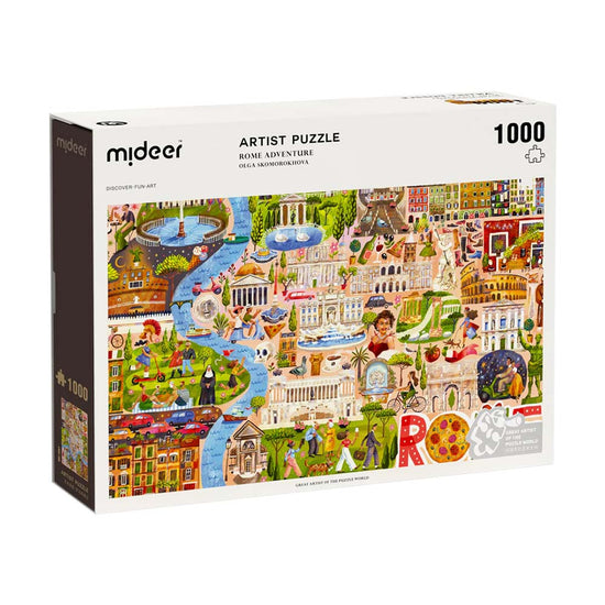 Mideer - Artist 1000 Piece Puzzle Rome Adventure