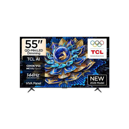 TCL 55-INCH P8L PREMIUM QD-MINI LED GOOGLE TV 144HZ 55P8L