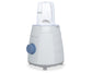 Mellerware Jug Blender With Coffee Mill & 4 Metal Straws Plastic White 1.5L 500W Sylvio 62200B