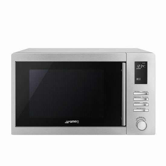Smeg 25L Silver Microwave MOE25X