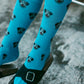 Swole Panda Bamboo Socks Black Labrador